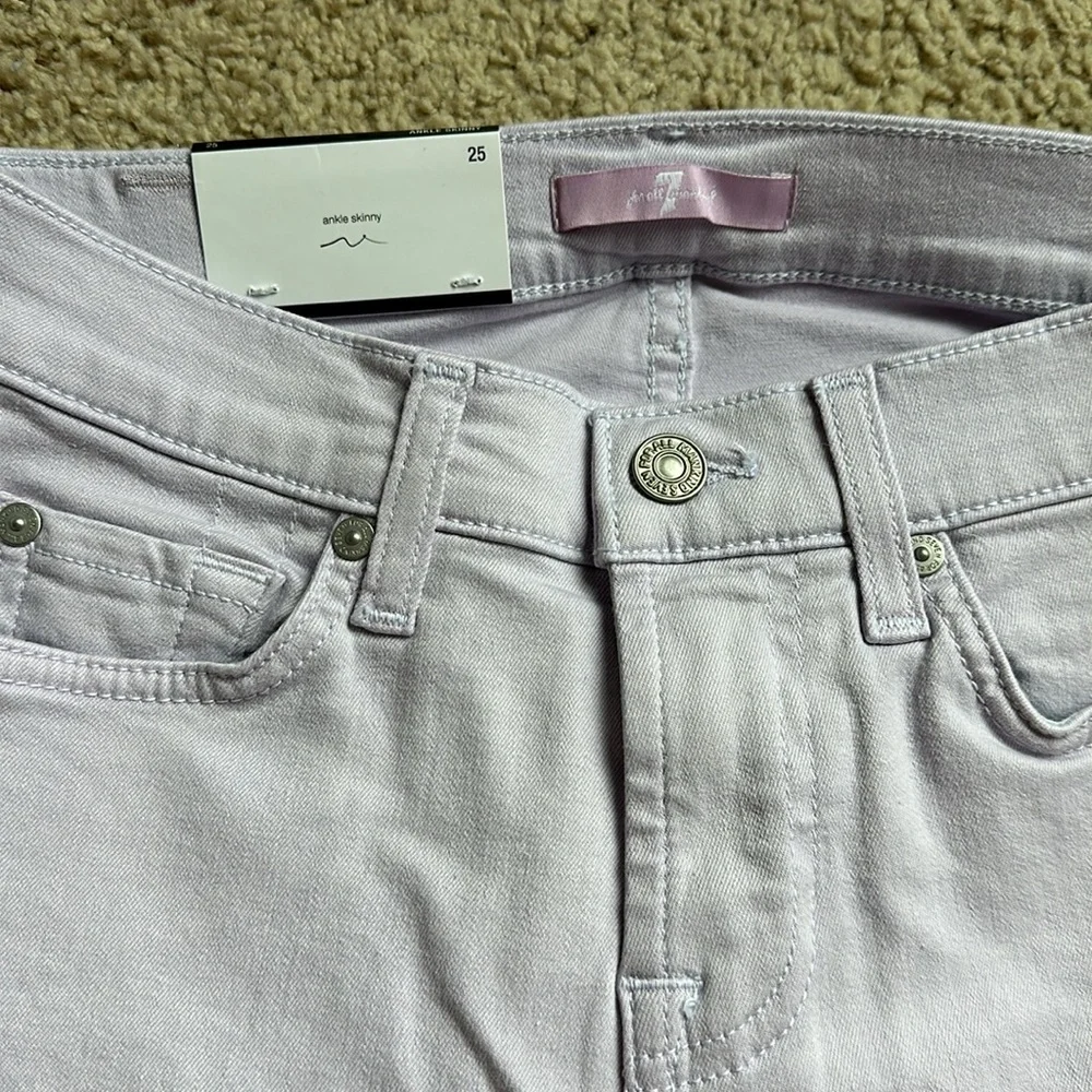 7 for All mankind Lilac Jeans - 25